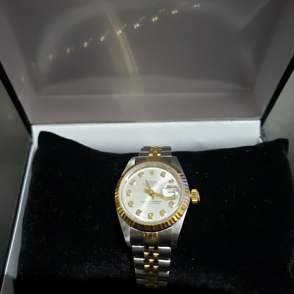 Rolex Datejust women’s watch 2 tone jubilee y.1999